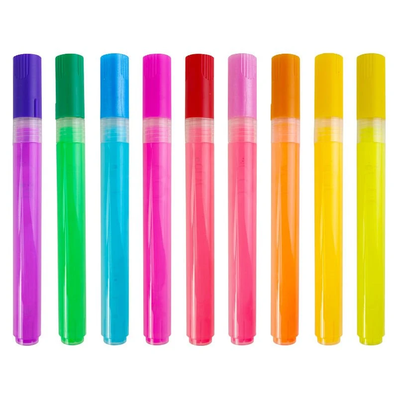 Пользовательский DIY Творческий сверкающий акриловый маркер краски